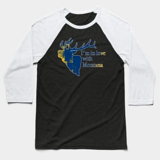 In love with Montana Baseball T-Shirt